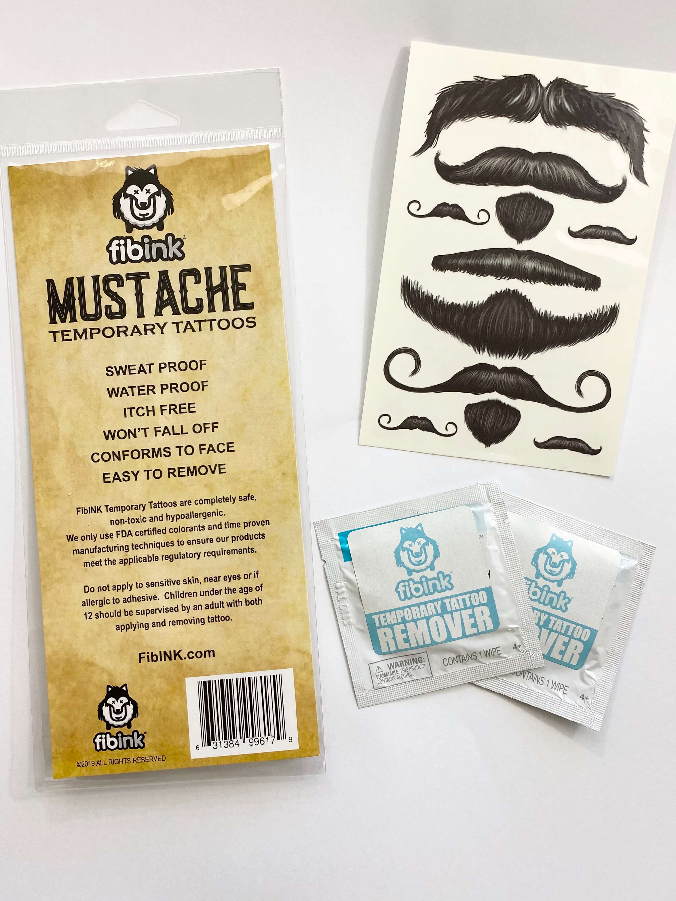 Mustache Tattoos