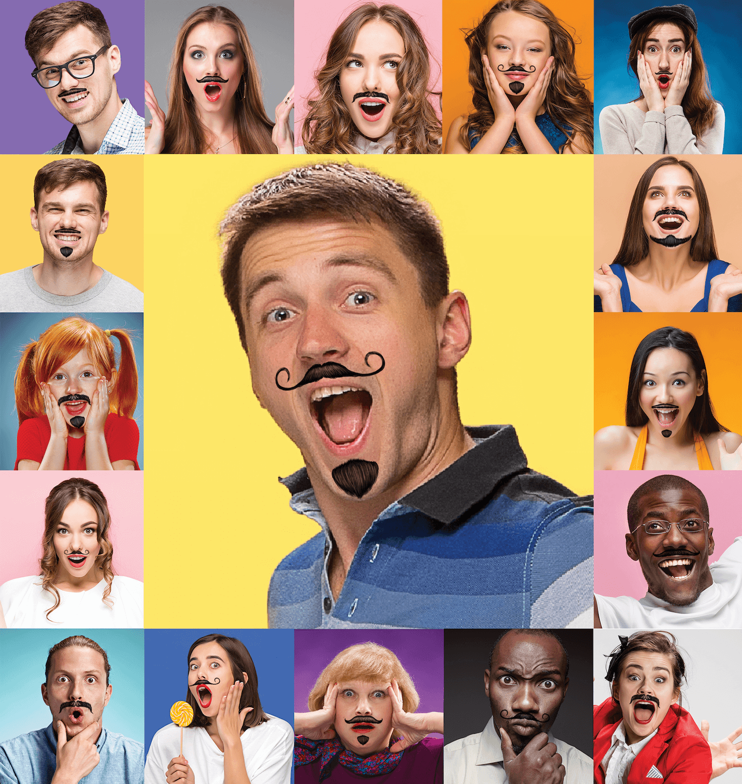 Mustache Tattoos